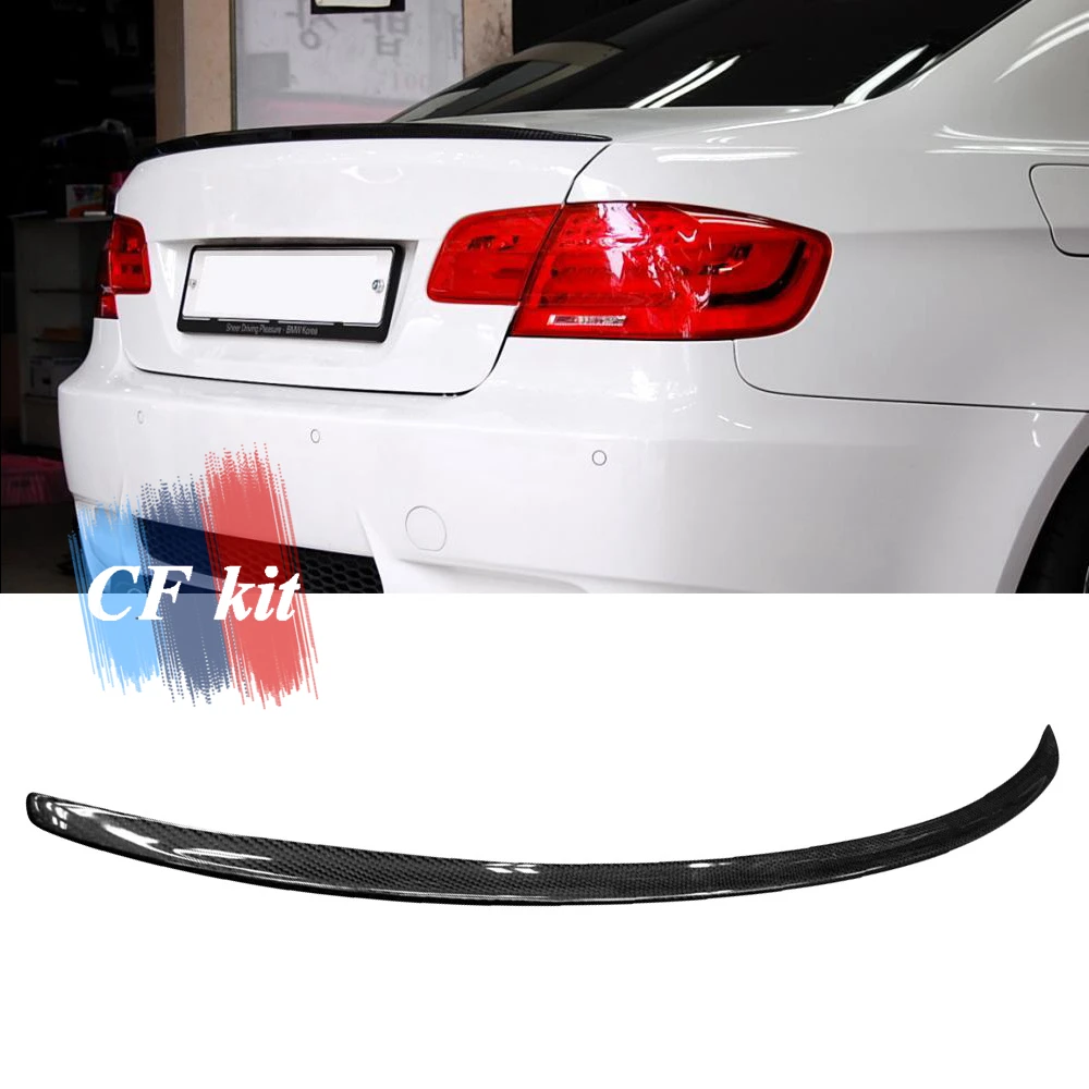 

M3 & E92 Duck Bill Spoiler Car Styling Carbon Fiber Rear Trunk Wings Lip Spoiler For BMW 3 Series E92 E93 2008-2013