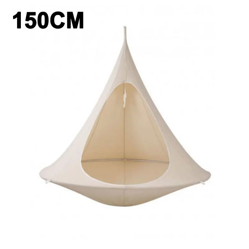 Waterproof Outdoor Garden Camping Hammock Large Size Swing Chair Foldable Children Family Room Tent Ceiling Hanging Sofa Bed 
