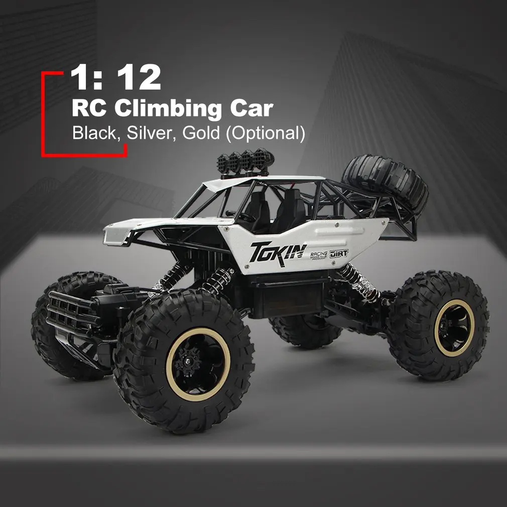 1:12 2,4 GHz 4WD RC автомобиль внедорожный Багги сплав Материал высокая скорость RC альпинистский автомобиль дистанционного управления игрушки подарок для детей