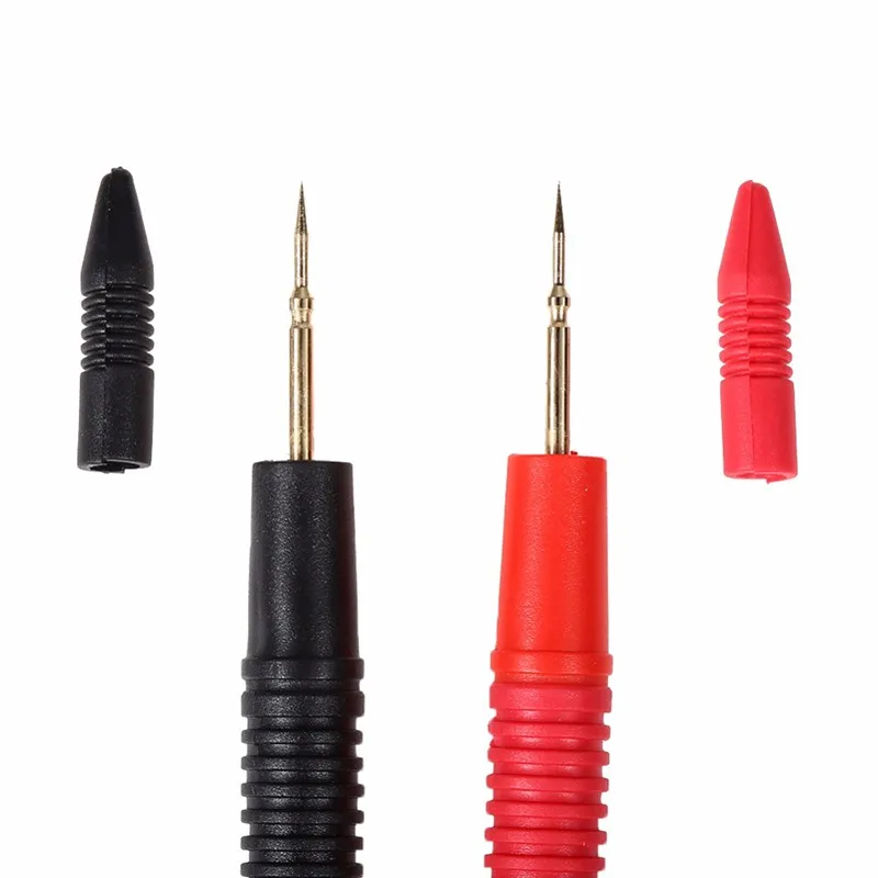 

1Pair Wire Pen Cable 80cm 1000V 10A Needle Tip Compatible for Universal Multimeters Probe Test Leads Pin Kit Meter Sharp Contact