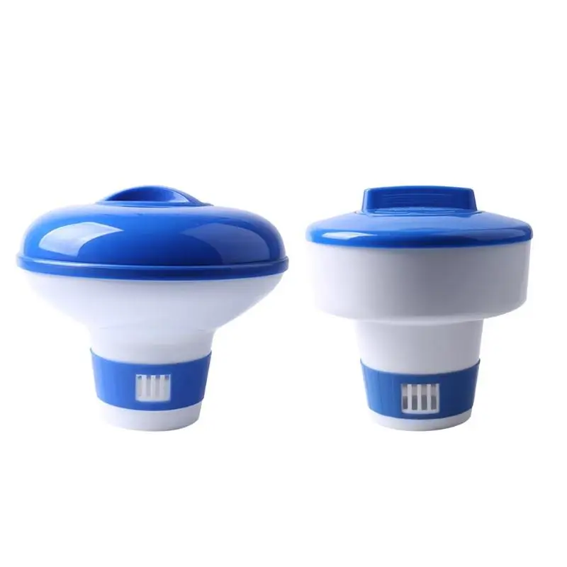 

Swimming Pool Floating Pill Disinfecting Automatic Dispenser Disinfection Applicator Pool Accessories Afloat Disinfect Pill Box