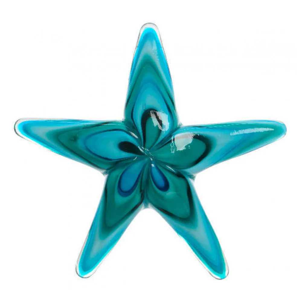 Фигура Decoris «Морская звезда» 12.5х20х12.5 см, темно-бирюзовый