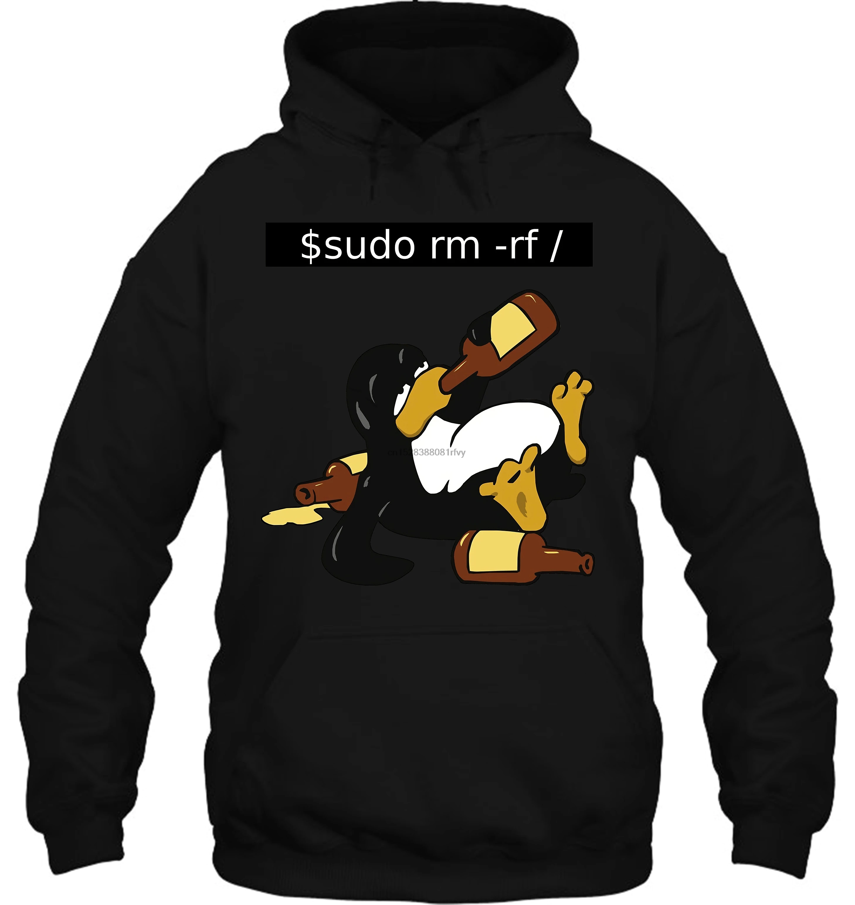 Мужская толстовка с капюшоном, забавная команда Linux, Забавные Рубашки Linux Tux, Классический Топ с принтом, женская уличная одежда