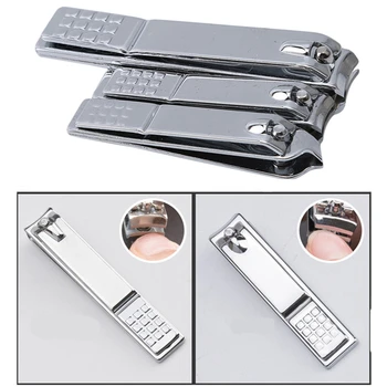 

3 Pcs/set Professional Finger Toe Nail Clipper Stainless Steel Nail Cutter Trimmer Finger Toe Scissor Manicure Pedicure Tools