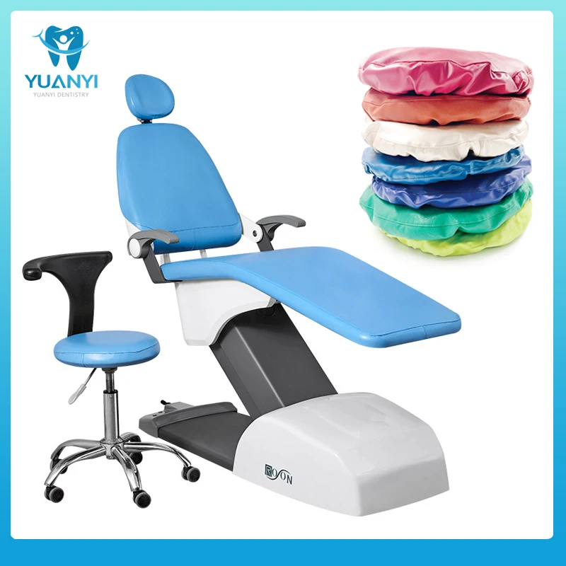 Dental Chair Cloth Cover PU Leather 4pcs/set Unit Dental Chair Seat Cover Protector Dentist Equipme Waterproof Protective Case