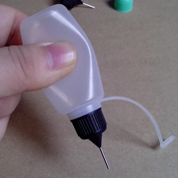 

Plastic Needle Bottles Empty Metal Needle Bottle LDPE 10ML Bottle With Screw Needle Cap Liquid 2000Pcs/lot