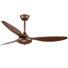 Коричневый белый промышленный винтажный потолочный вентилятор без света ABS потолочные вентиляторы Декор пульт дистанционного управления Ventilador De Teto 220v