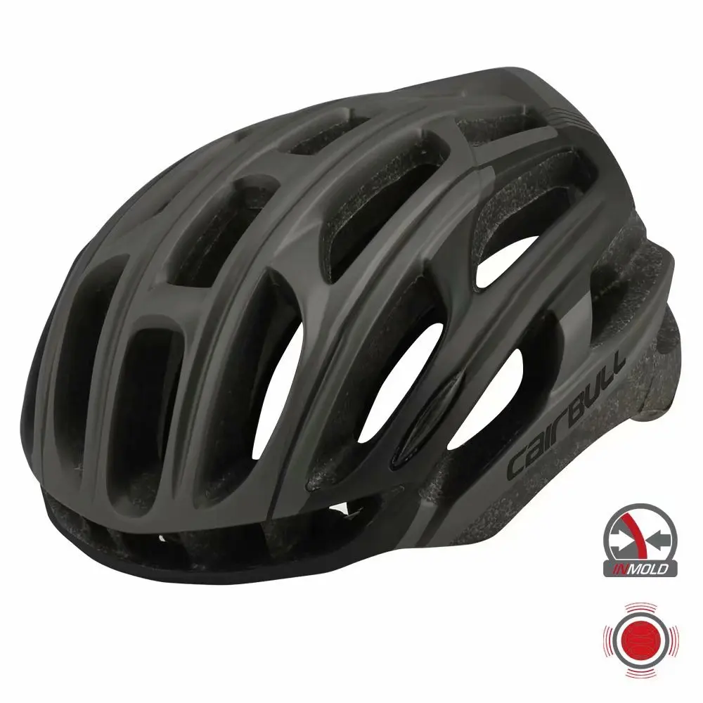 CAIRBULL Road Bicycle Helmet EPS Cascos Bicicleta with Tail Light Night PC Riding Helmet  MTB Bike Racing Carretera Helmet