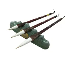 Ретро китайская каллиграфическая кисть Caligrafia ласка и шерстяной волос каллиграфия кисти для рисования Обычная кисть для письма