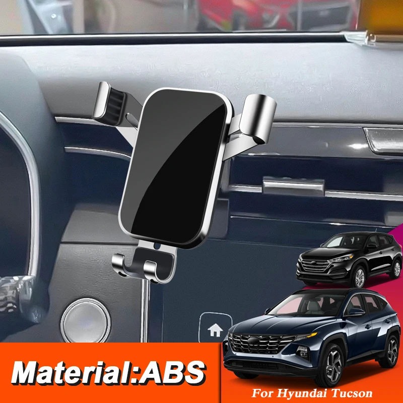 

Car Bracket For Hyundai Tucson TL NX4 2015-Present Air Vent Clip Mount Mobile Cell Stand Smartphone GPS Holder Support Accessory