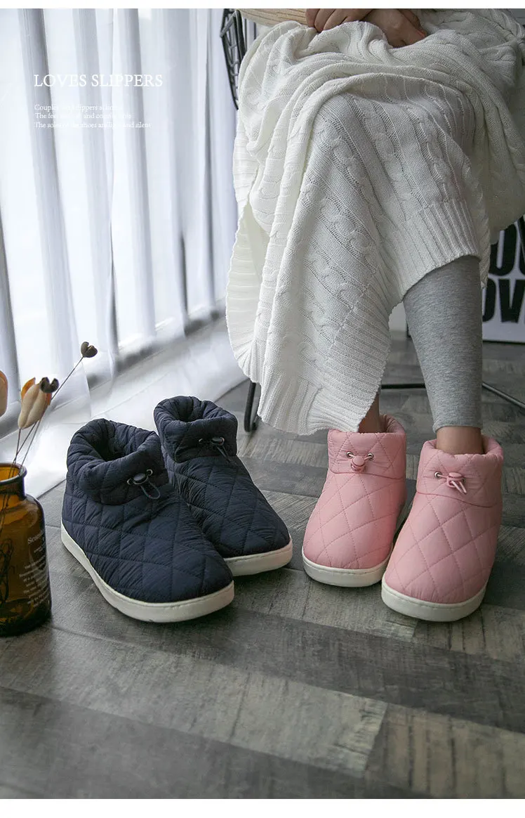 ASIFN/зимние тапочки с мехом; Мужская обувь; теплые легкие женские домашние тапочки на толстой нескользящей подошве; хлопковая обувь; Zapatos De Mujer