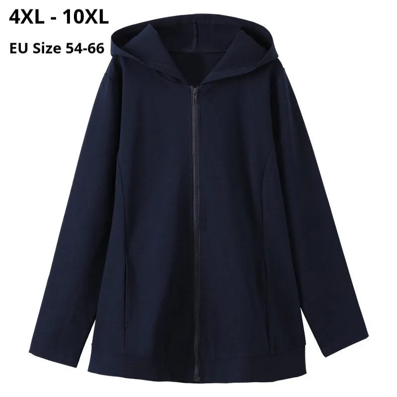 Plus Size 10XL 8XL 6XL Women Spring Autumn Long