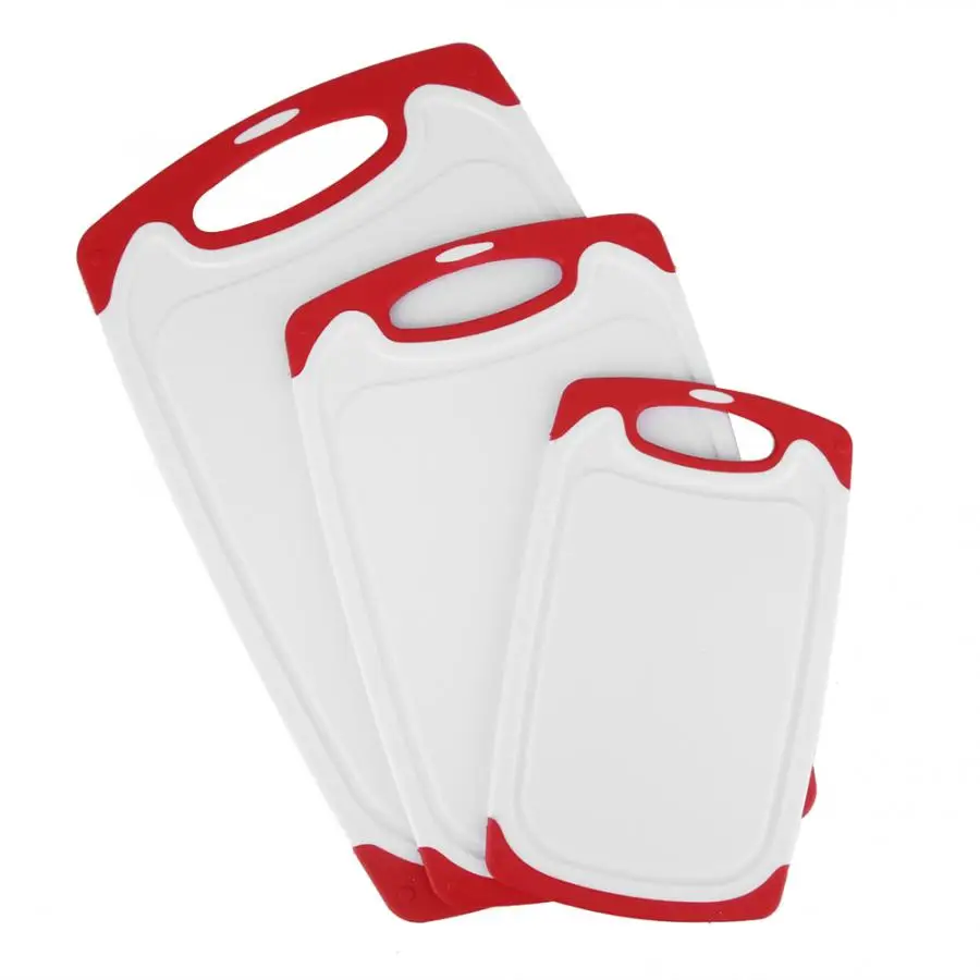 3 шт. разделочная доска Нескользящая фруктовая овощная доска для резки для использования на домашней кухне кухонные аксессуары инструмент для овощей и мяса