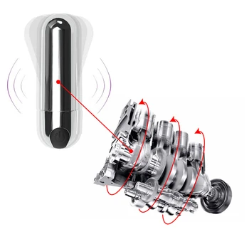 OLO 10 Speeds USB Rechargeable Sex Toys for Women G-spot Massager Waterproof Mini Bullet Vibrator 5