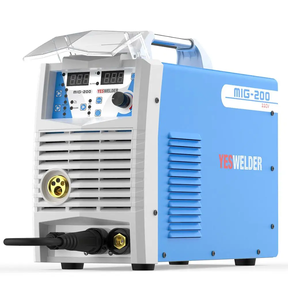 Сварочный аппарат YESWELDER MIG200 200A сварочный аппарат без газа и газа MIG сварочный светильник с утюгом сварочный аппарат однофазный 220В|Приборы для MIG-сварки|   | АлиЭкспресс