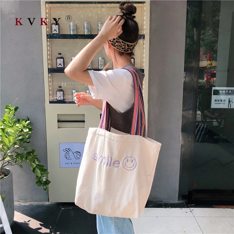 Bolsa многоразовые Модные женские Простые повседневные парусиновые сумки на молнии с принтом большая вместительность сумки для покупок сумки на плечо