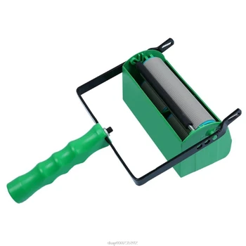 

5" Patterned Paint Roller Decorative Texture Roller with Two-color Painting Machine,5inch Embossed Plastic Handle S17 20
