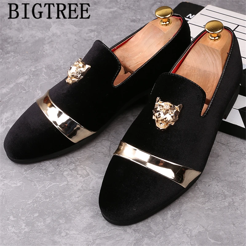 Party Shoes Men Elegant Coiffeur Designer Loafers Italian Fashion Men ...