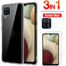 case, protective glass samsun a12 Tempered Glass lens screen Protector for samsung galaxy
