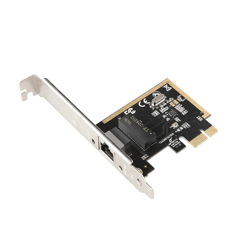 Компьютерная шина PCI-E Gigabit Ethernet сетевой карты Адаптеры для сим-карт Realtek 8111H 10/100/1000 Мбит/с для настольных ПК