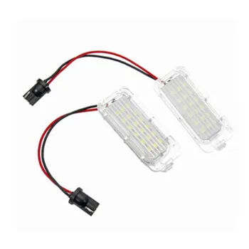 

2Pcs Car LED License Plate Light For Ford Ranger Focus Fiesta Jaguar