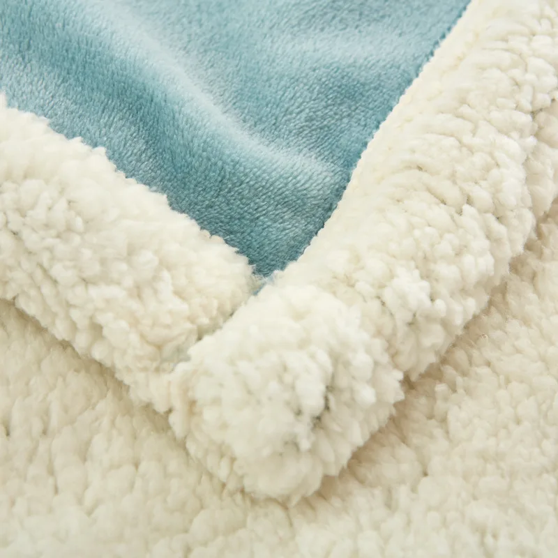 Новое серое, фиолетовое, коричневое одеяло, шерпа, флисовое, зимнее, плюшевое, утолщенное, одеяло, овечья шерсть, Фланелевое, на диване, микрофибра, Манта
