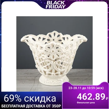 

Candy bowl "Tulip" white cutting 3555002