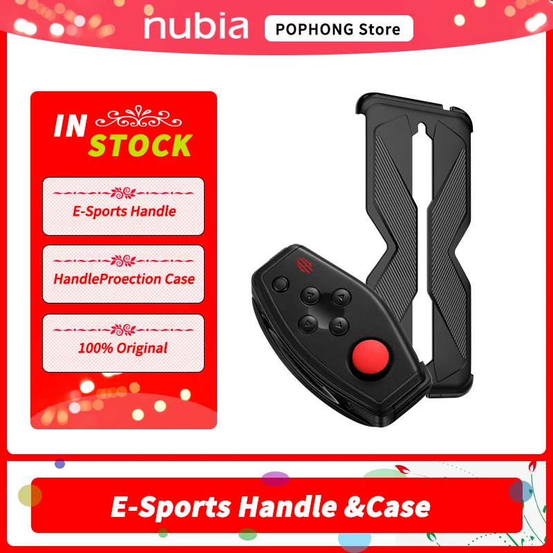 Оригинал Nubia рамка RedMagic 5G Киберспорт ручка ACC для красный Магия Защитная чехол Nubai