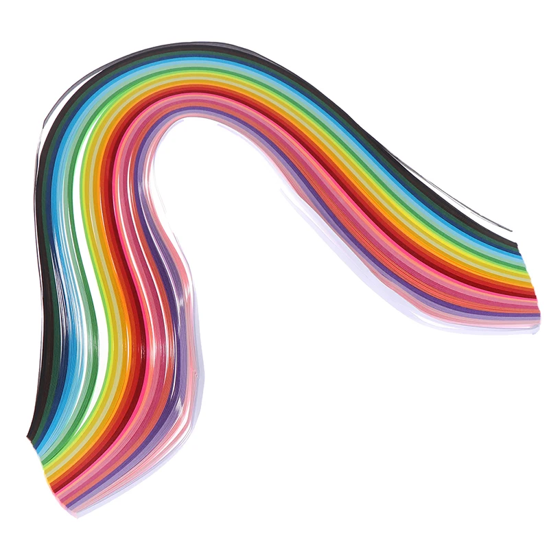 260 бумажные полоски для квиллинга подарочная бумага творчества инструменты