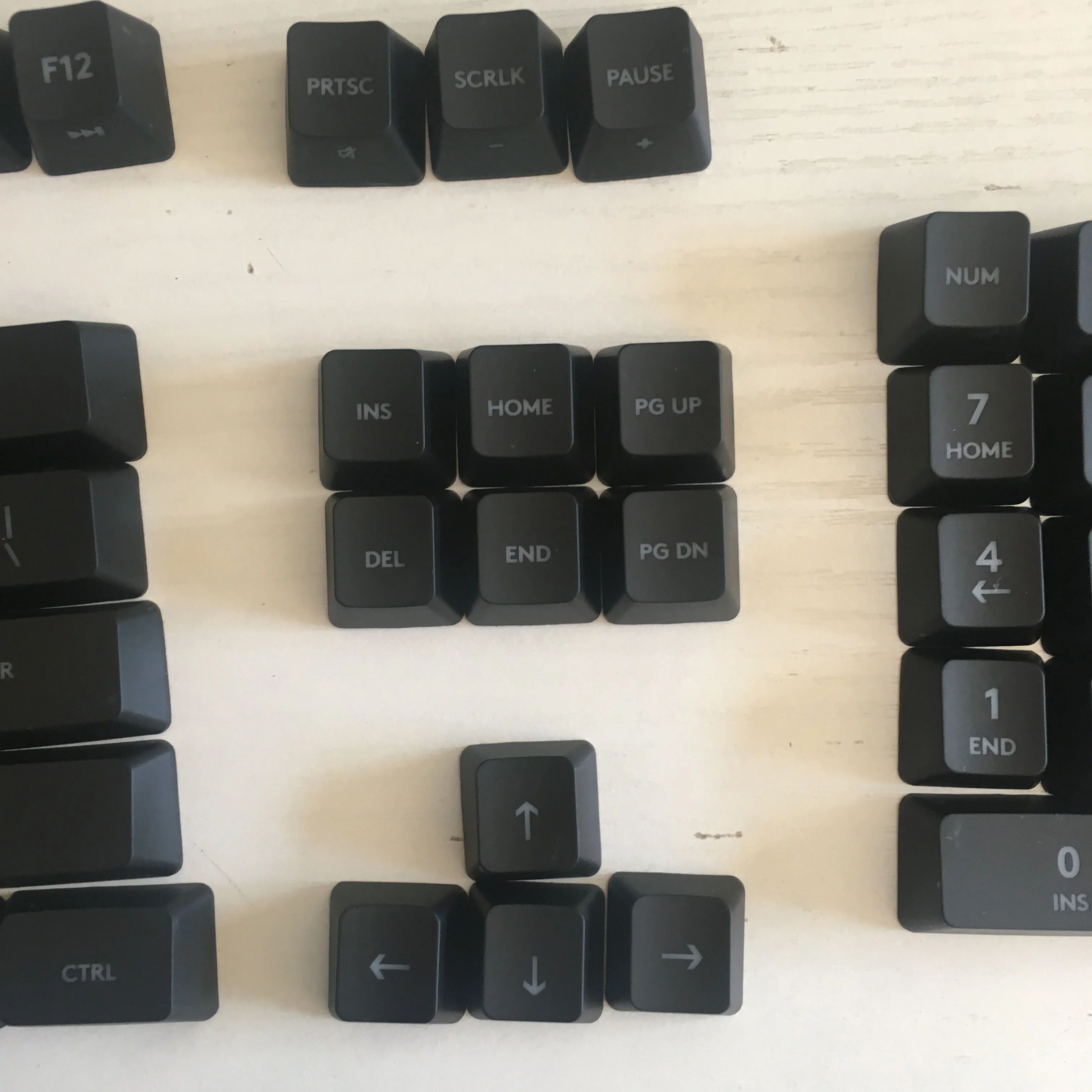 1 набор игровых колпачки для клавиш logitech G413 механические колпачки 104 клавиш