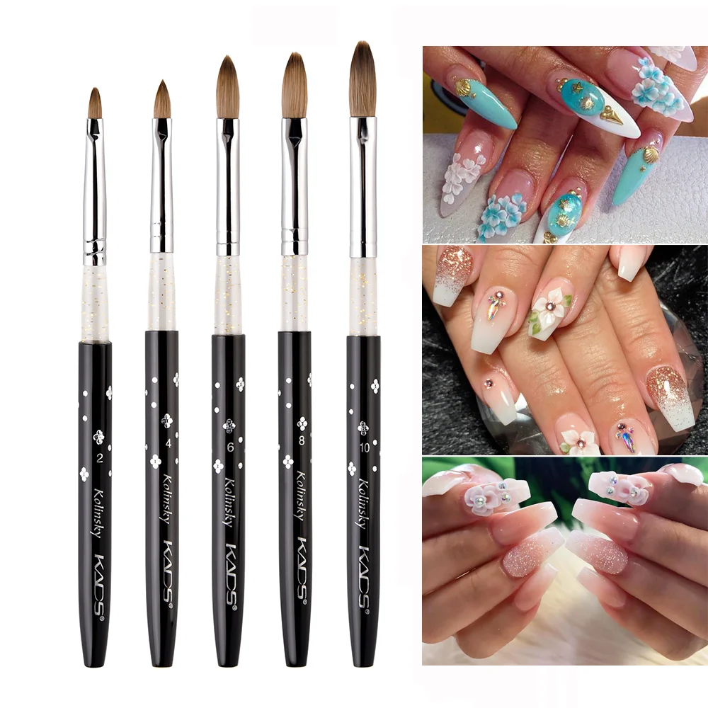 Nail Brush Set Painting Drawing Liner Pen Metal Handle For Uv Gel Polish  Brushes Kits Diy Manicures Nails Art Tools | Fruugo MY