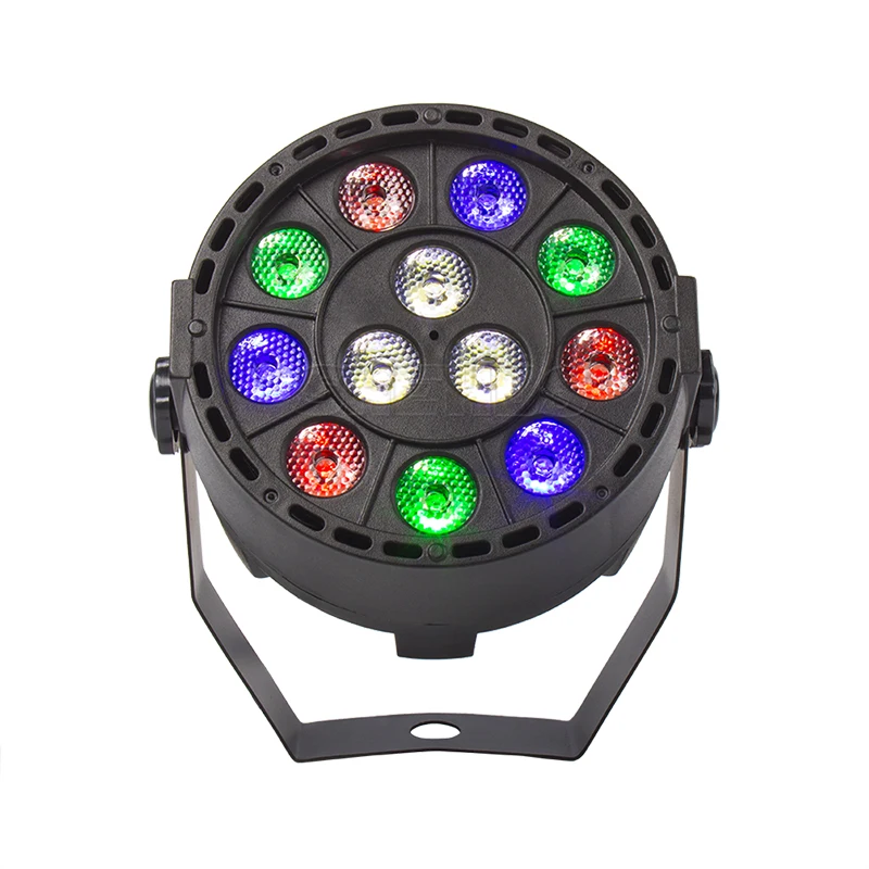 미니 Led 파 12x3W RGBW 4 색/바이올렛-DJ 파티 클럽 디스코 가족을위한 UV 워시 조명 8 채널 DMX 512 마스터/라이트 저장