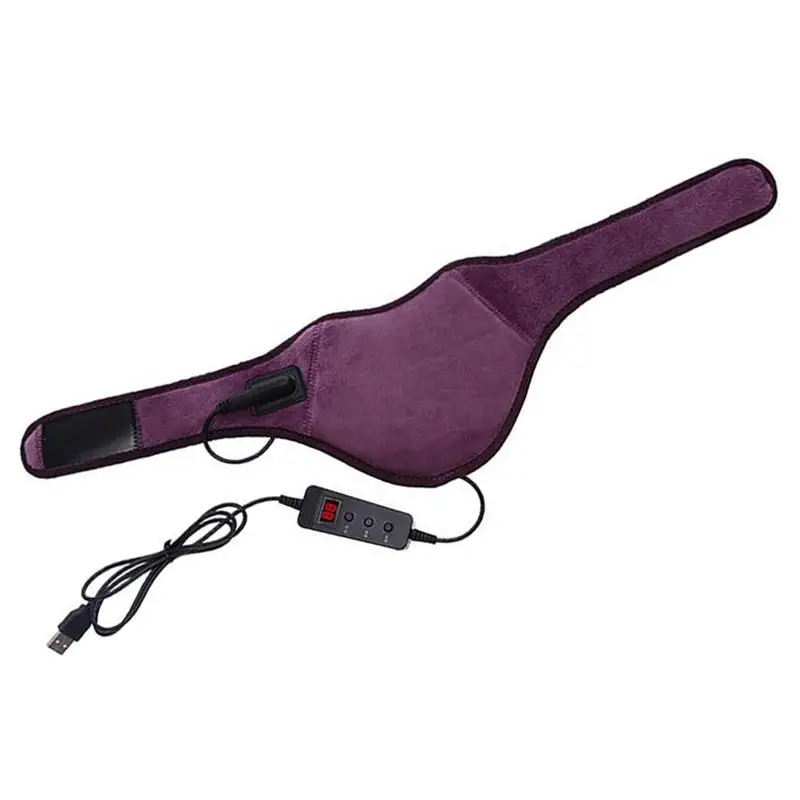 

ROSENICE1PC Neck Massager Electric Infrared Heating Durable USB Neck Support Wrap Cervical Belt Neck Brace for Adults Women Men