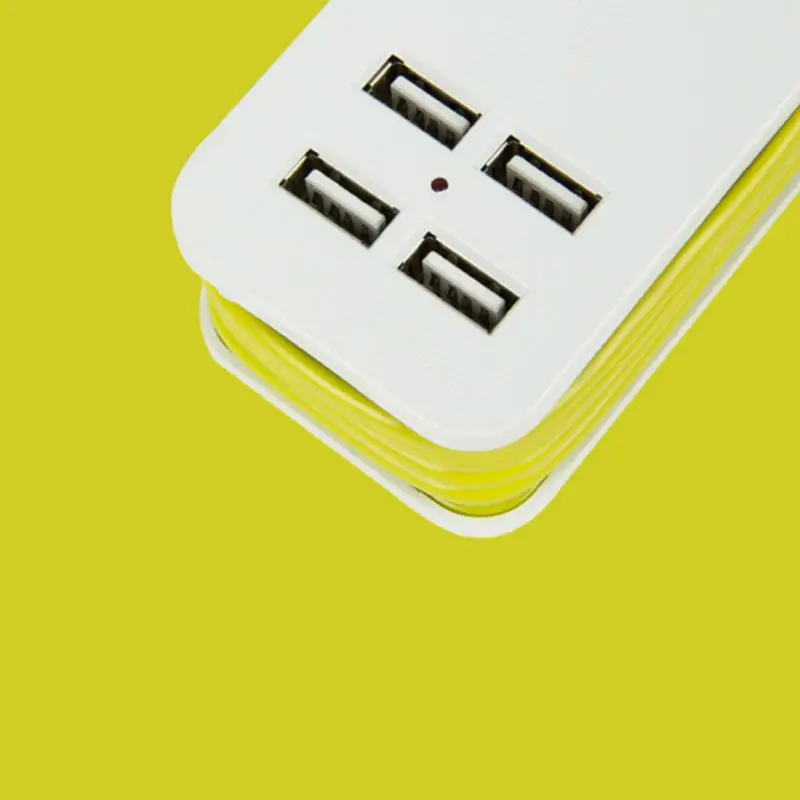 Штепсельная Вилка европейского стандарта, 4 разъема USB, силовая полоса, электрический стабилизатор напряжения, смарт-настенное зарядное устройство, концентратор 94 шт