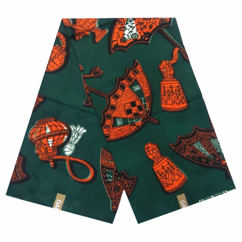 Африканский Воск Дамасская ткань высокого качества хлопок Базен воск Базен ткань для женского платья 6 ярдов