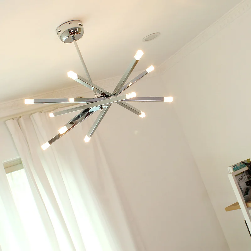Современный DIY Железный звездного неба эстакада кулон свет Гостиная Бар обеденная висячие лампы освещения