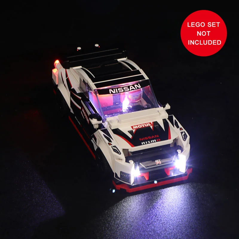 Vonado LED Lighting Set for 76896 Nissan GT-R NISMO Car Toy