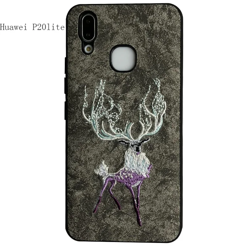 Модный чехол для телефона с вышивкой в китайском стиле для HUAWEI P30Lite P30pro