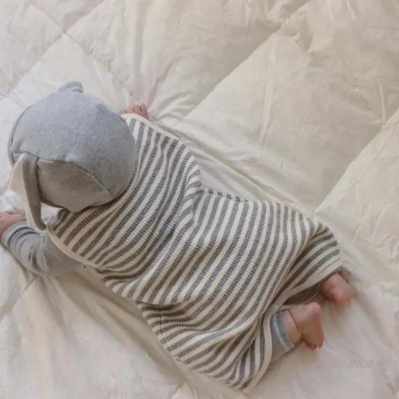 MILANCEL Autumn New Baby Pajama Striped Toddler Boys Sleeping Bag Infant Sleep Wear