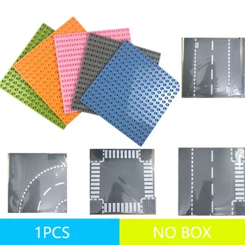 

25x25cm Large particle building block bottom plate Road Bottom Compatible with all building blocks Board for Figure DIY Toy
