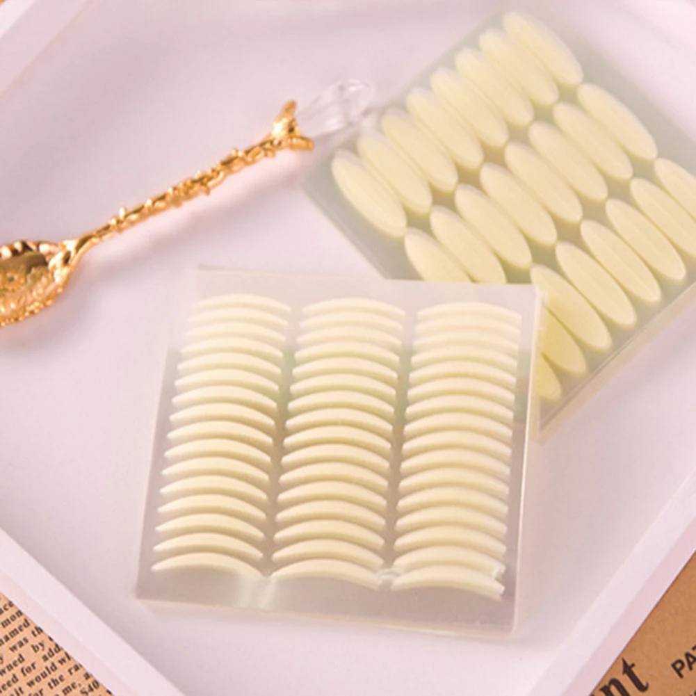 48Pcs Super-sticky Wide Narrow Double Eyelid Sticker Eye Tape Beauty Makeup Tool Durable Easy to Use Wide& Narrow Design