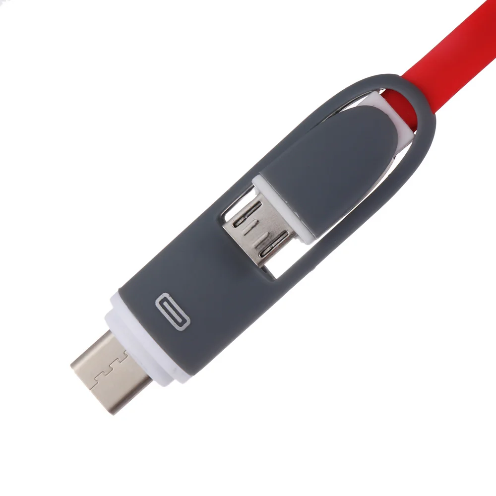 USB 3,1 type-C к Micro USB конвертер 2 в 1 зарядный шнур USB адаптер линия передачи данных телефон зарядное устройство кабель аксессуары для смартфонов
