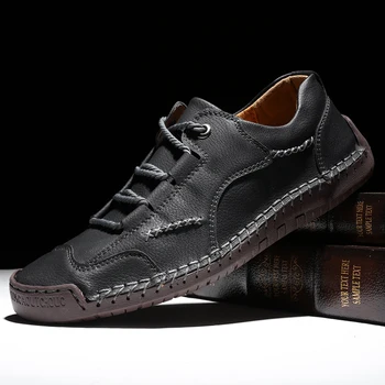 

Big Size 48 Men Casual Shoes Loafers Sneakers New Men Fashion Leather Comfortable Loafers Casual Shoes Men Fashion Sneakers