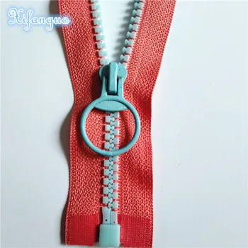 

1pcs (30-60CM) Openings 5# Resin Zipper Pull Ring Zipper Head DIY Sewing Handbags Clothing Accessories