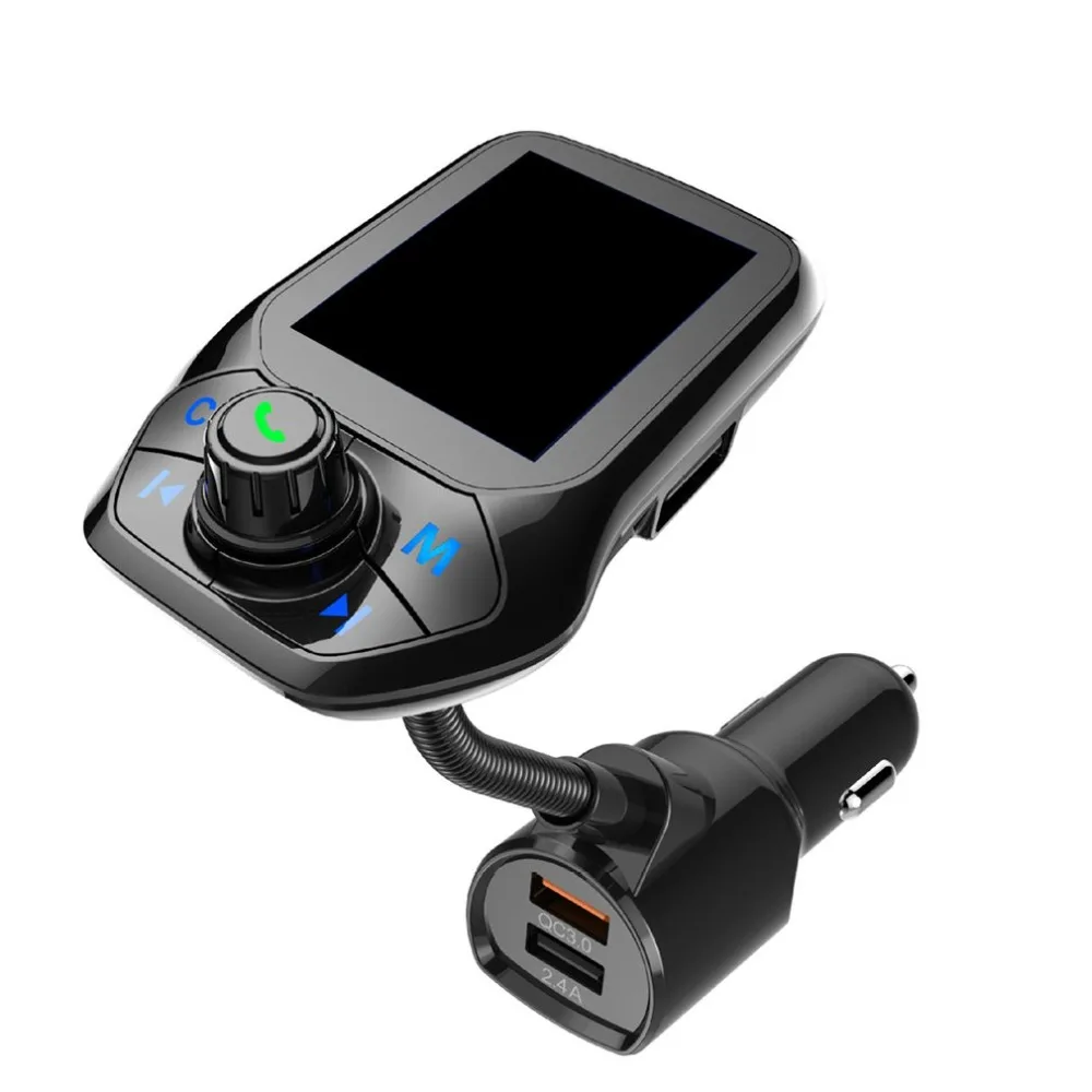T43 автомобильный Bluetooth Mp3 многофункциональный большой цветной экран 3,0 Bluetooth автомобильное зарядное устройство без потерь автомобиль Playe