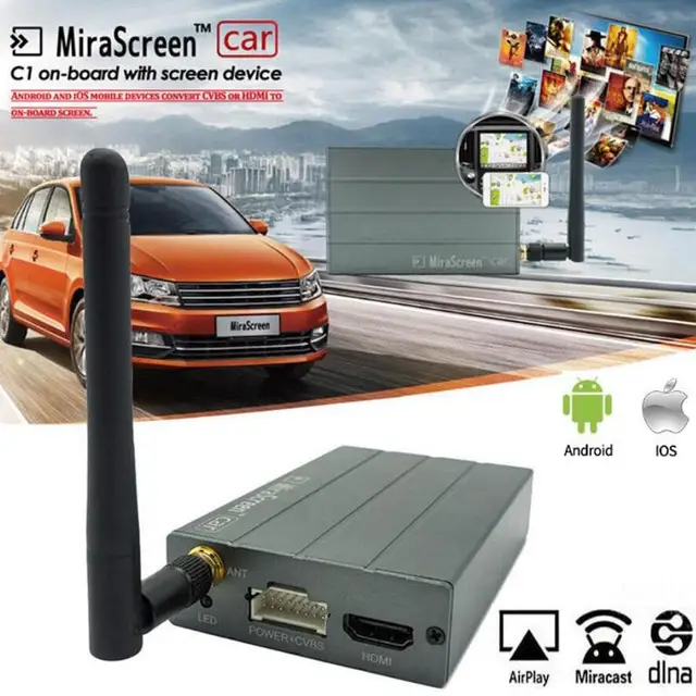 $US $28.96  Mirascreen Car Home wifi display Dongle mirror screen wireless HDMI Miracast Streamers Android tv s