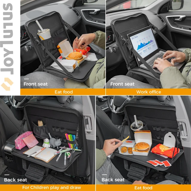 Universal Auto Arbeit Tisch Halter Faltbare Laptop Tasche Auto Lenkrad  Multifunktions Tisch Tablett 36-40cm Auto zubehör