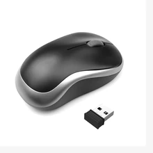 Мышь Беспроводная 2,4G Универсальный dengan приемник USB 1600 dpi untuk ПК/ноутбук