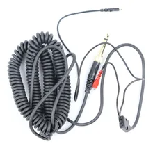 Адаптер для наушников сменный пружинный кабель для Sennheiser HD25 HD560 HD540 HD480 HD430 414 HD250 наушники 1,20