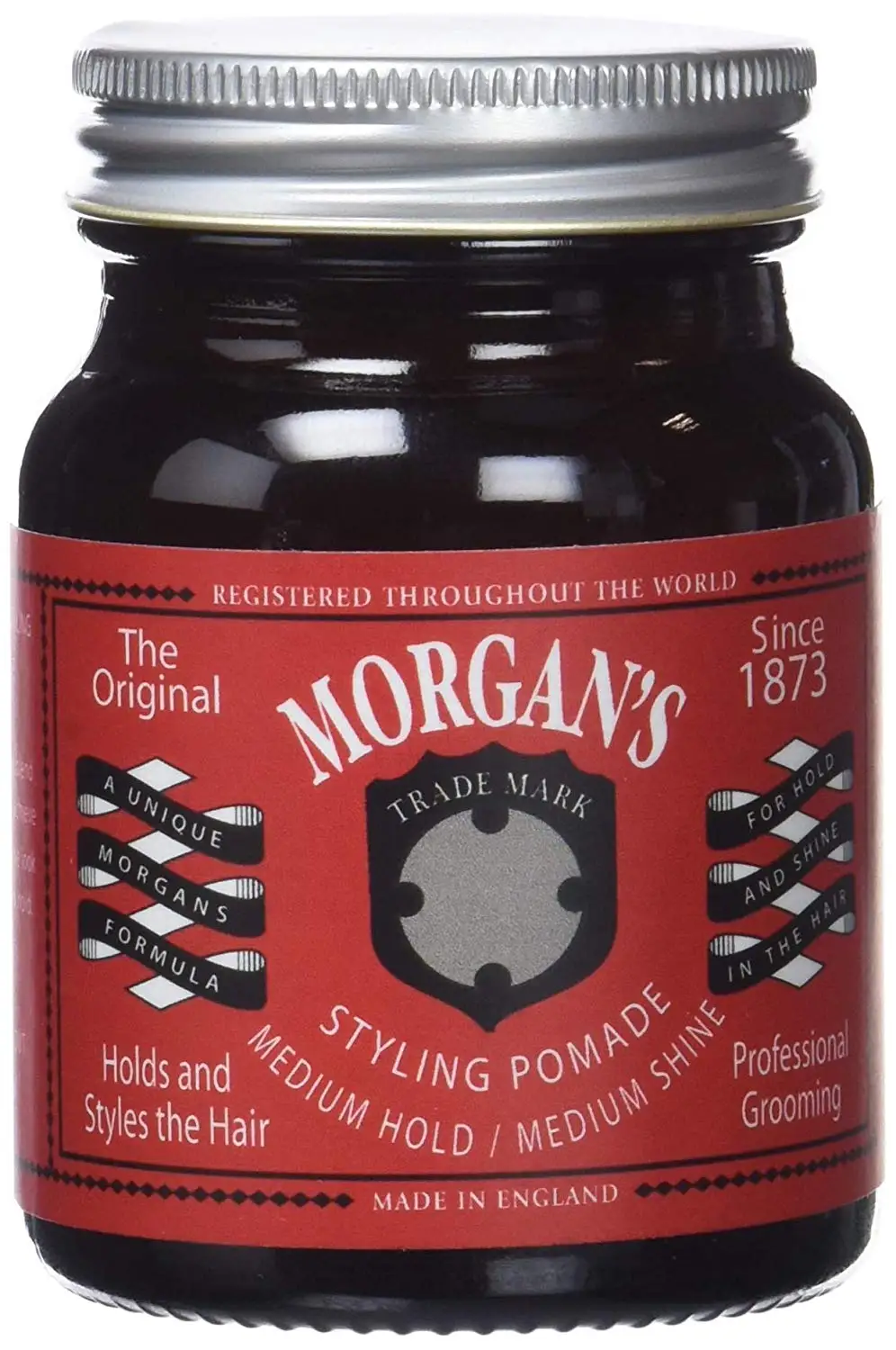 

Morgans Styling Pomade with Medium Hold and Shine, 100g, 3.53oz